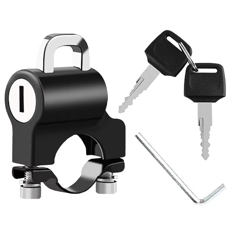 Motorcycle Helmet Lock Anti-Theft Fixed Lock Metal Multi-Function Universal Bicycle Bike Anti-Theft Security Moto Accessories