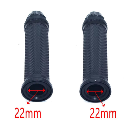 Motorcycle Grips Hand Rubber Pedal Biker Scooter Handlebar Grips Modified Handlebar Throttle Turn Grip Settle Handle Grips