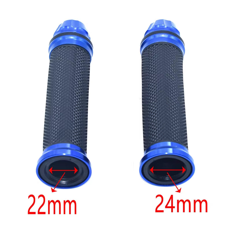 Motorcycle Grips Hand Rubber Pedal Biker Scooter Handlebar Grips Modified Handlebar Throttle Turn Grip Settle Handle Grips