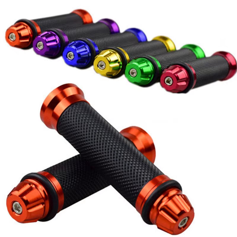 Motorcycle Grips Hand Rubber Pedal Biker Scooter Handlebar Grips Modified Handlebar Throttle Turn Grip Settle Handle Grips