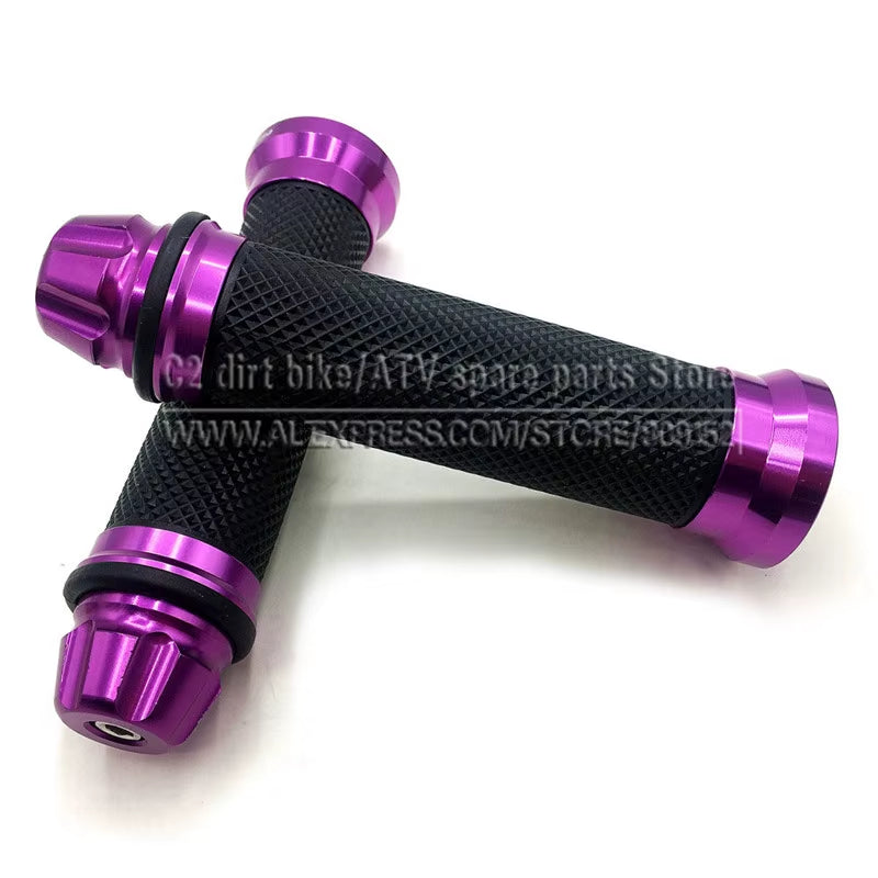 Motorcycle Grips Hand Rubber Pedal Biker Scooter Handlebar Grips Modified Handlebar Throttle Turn Grip Settle Handle Grips