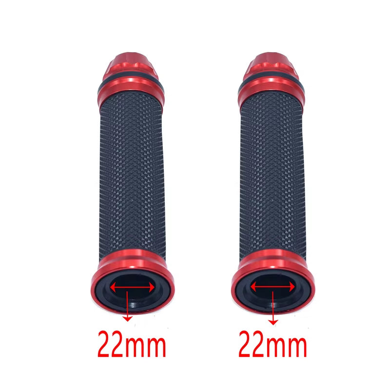 Motorcycle Grips Hand Rubber Pedal Biker Scooter Handlebar Grips Modified Handlebar Throttle Turn Grip Settle Handle Grips