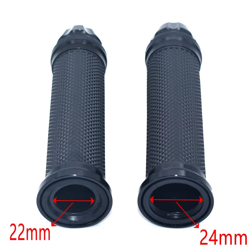 Motorcycle Grips Hand Rubber Pedal Biker Scooter Handlebar Grips Modified Handlebar Throttle Turn Grip Settle Handle Grips