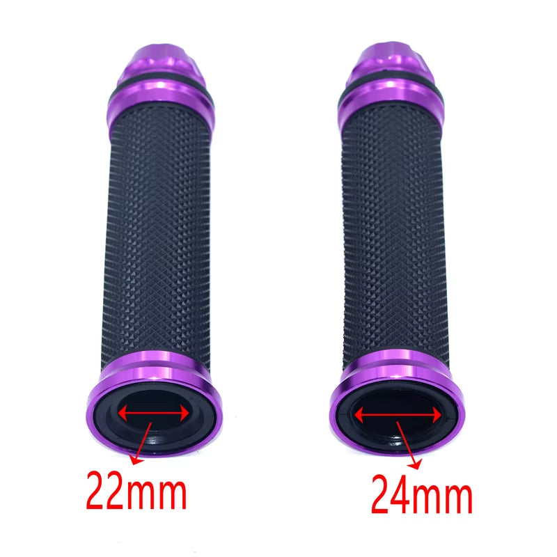 Motorcycle Grips Hand Rubber Pedal Biker Scooter Handlebar Grips Modified Handlebar Throttle Turn Grip Settle Handle Grips