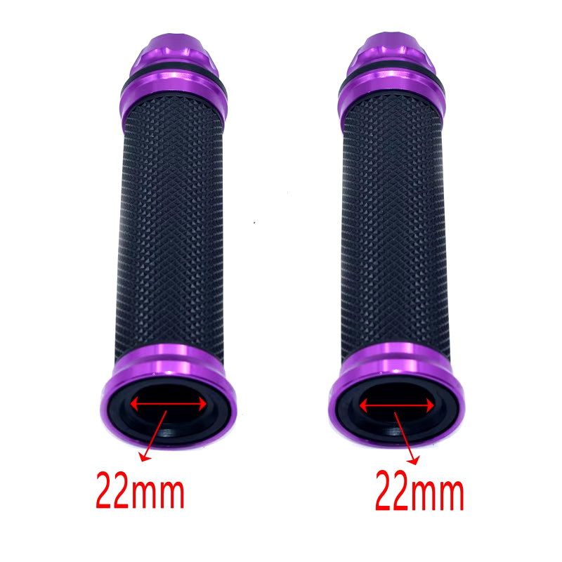 Motorcycle Grips Hand Rubber Pedal Biker Scooter Handlebar Grips Modified Handlebar Throttle Turn Grip Settle Handle Grips