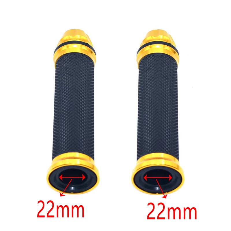 Motorcycle Grips Hand Rubber Pedal Biker Scooter Handlebar Grips Modified Handlebar Throttle Turn Grip Settle Handle Grips