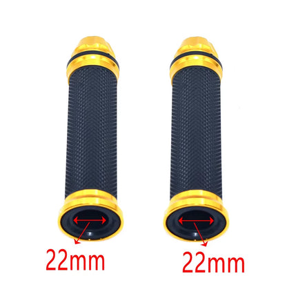 Motorcycle Grips Hand Rubber Pedal Biker Scooter Handlebar Grips Modified Handlebar Throttle Turn Grip Settle Handle Grips