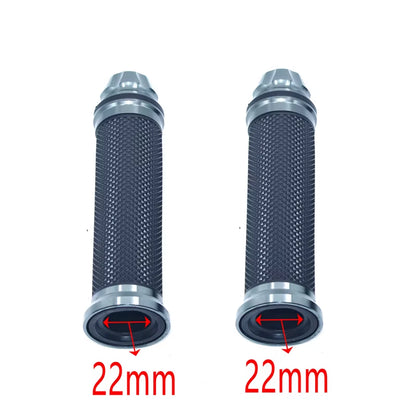 Motorcycle Grips Hand Rubber Pedal Biker Scooter Handlebar Grips Modified Handlebar Throttle Turn Grip Settle Handle Grips